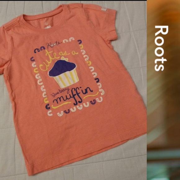 Size 3T toddler baby girl cupcake muffin roots t-shirt - Picture 3 of 15